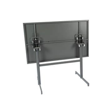 Mesa rectangular plegable de metal de 117 * 70 cm